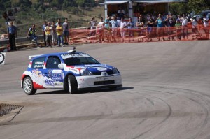 Marco POllara Pollicino in azione al Rally Terre di Bacco