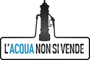 acqua pubblica non si vende