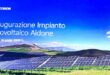 Ad Aidone il più grande impianto fotovoltaico costruito da Edison in Italia