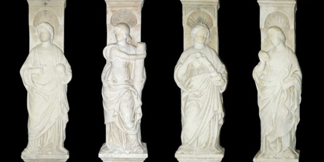 Restituzione di quattro preziose Cariatidi del Gagini, trafugate nel 1990 dalla Chiesa Madre di Santa Maria Maggiore di Pietraperzia