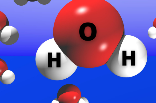 Molecole di acqua possono influenzare la produzione di idrogeno verde