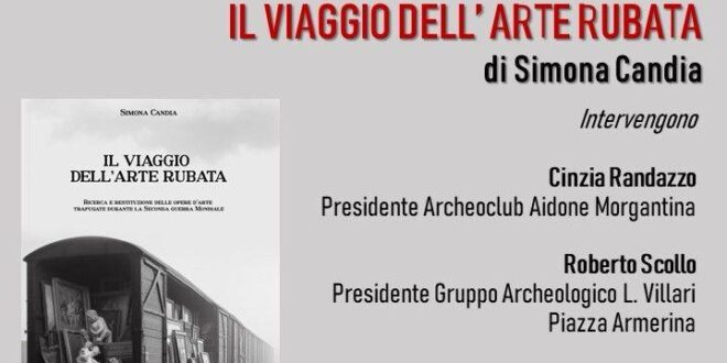 Archeoclub Aidone tratta l’argomento del recupero delle opere d’arte sottratte agli ebrei durante la seconda guerra mondiale